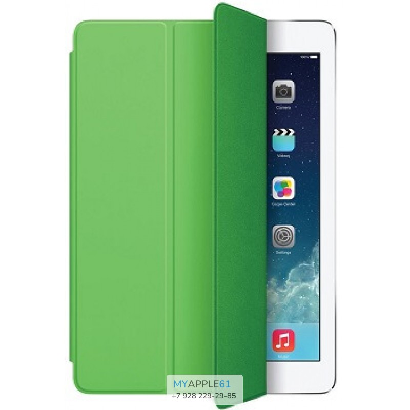 Кожаный кейс iPad Air Green